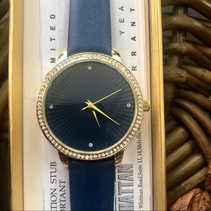 Blue Manhattan Watch